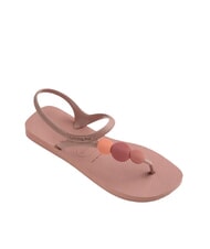 HAVAIANAS FLASH URBAN PLUS sandalias flip flop rosas azafrán/rosas retro/rosa - Zapatos Mujer - 2