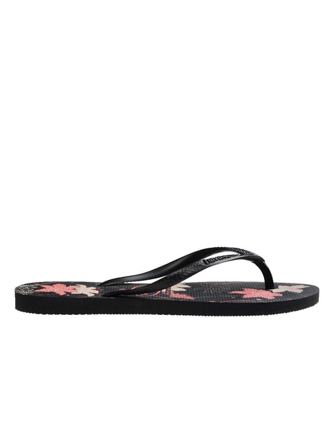 SLIM ORGANIC Chanclas negro/ceniza oscuro/rosa claro - Zapatos Mujer