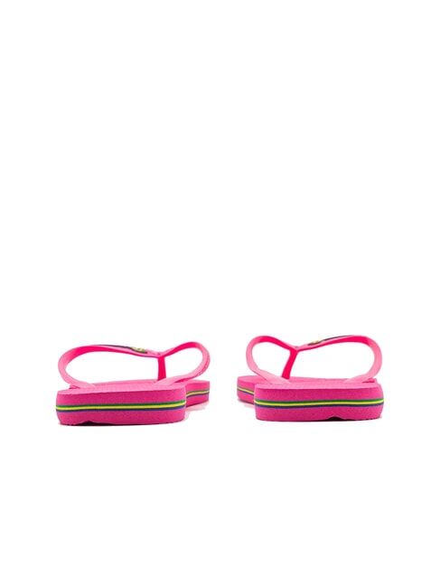  Chanclas BRASIL LOGO flujo rosa/flujo rosa - Zapatos unisex
