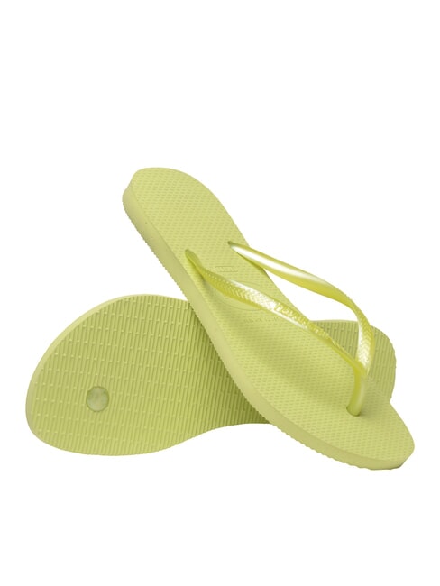 Chanclas SLIM verde matcha - Zapatos Mujer