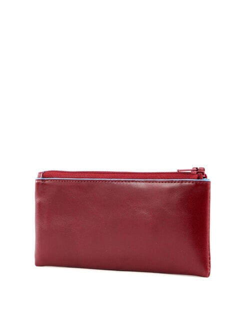 Llavero PLAZA AZUL, en cuero ROJO - Llaveros