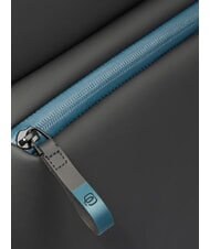 PIQUADRO CORNER SPECIALE GOMMATO Carro de cabina bajo el asiento negro - Equipaje de mano - 8