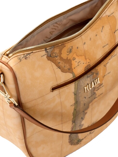 GEO CLASSIC Bolso de hombro de media luna NATURAL - Bolsos Mujer