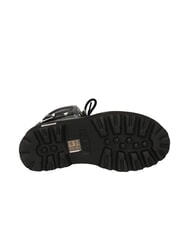 CULT ROCKY Anfibios de cuero negro - Zapatos Mujer - 5