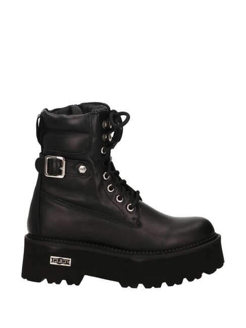 ROCKY Anfibios de cuero negro - Zapatos Mujer