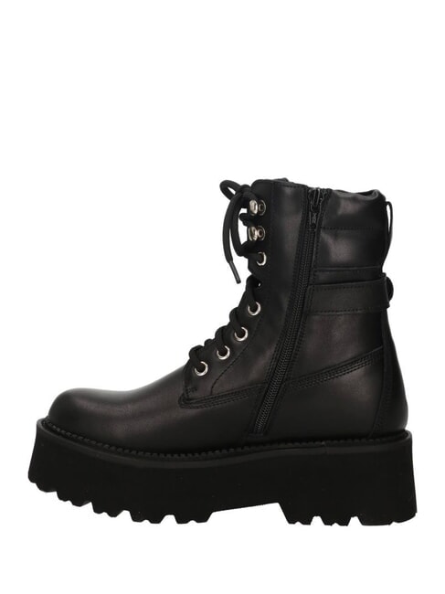 ROCKY Anfibios de cuero negro - Zapatos Mujer