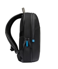 PIQUADRO URBAN Mochila de cuero para portátil de 15,6" gris negro - Mochilas para portátil - 3