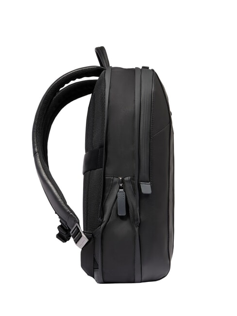 URBAN Mochila de cuero para portátil de 15,6" negro - Mochilas para portátil