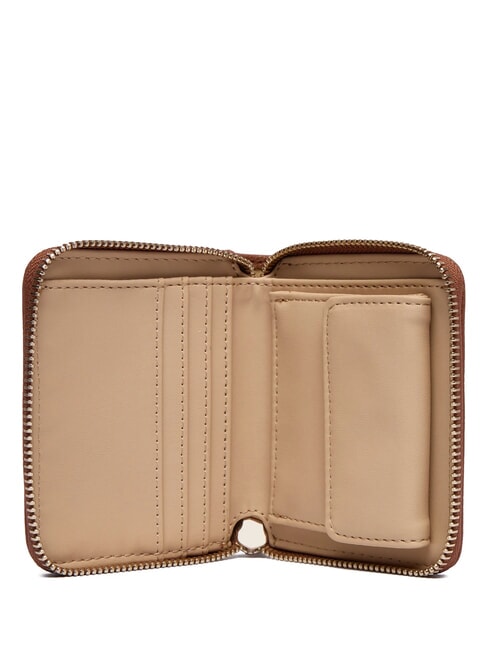 GREGORIA Cartera pequeña con cremallera COGNAC - Carteras Mujer