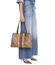 GUESS ERENIA Bolso de hombro LOGOTIPO DE LECHE - Bolsos Mujer - 5