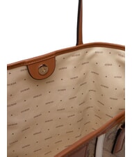 GUESS ERENIA Shopper con clutch LOGOTIPO DE LECHE - Bolsos Mujer - 3