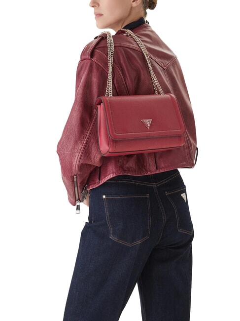 NOELLE 2 Bolso de hombro granate - Bolsos Mujer