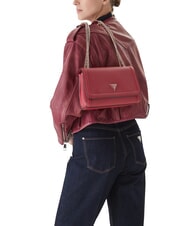 GUESS NOELLE 2 Bolso de hombro granate - Bolsos Mujer - 5