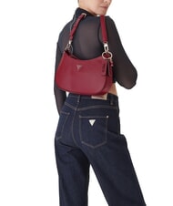 GUESS NOELLE 2 Bolso de hombro granate - Bolsos Mujer - 5