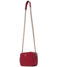 GUESS NOELLE 2  Mini bolso de hombro para cámara granate - Bolsos Mujer - 3