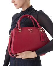 GUESS NOELLE 2  Mini bolso de mano, con bandolera granate - Bolsos Mujer - 5