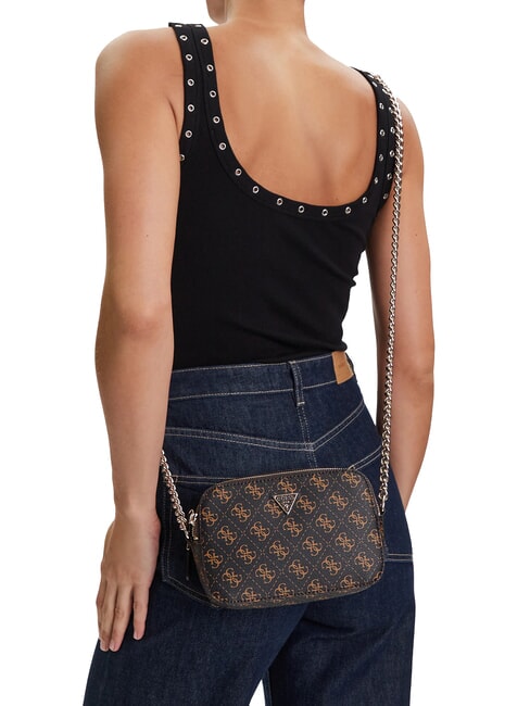 NOELLE 2 4G Mini bolso de hombro marrón - Bolsos Mujer