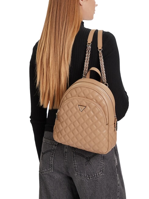 GIULLY 2 Mochila acolchada BEIGE - Bolsos Mujer