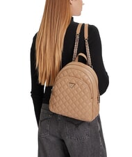 GUESS GIULLY 2 Mochila acolchada BEIGE - Bolsos Mujer - 4