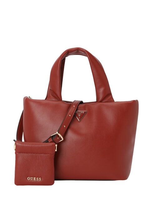 SUNETRA Mini bolso Shopper con bandolera ROJO - Bolsos Mujer