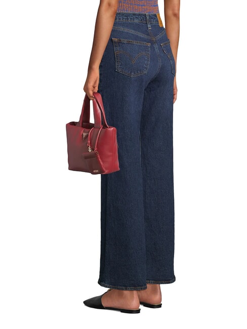 SUNETRA Mini bolso Shopper con bandolera ROJO - Bolsos Mujer