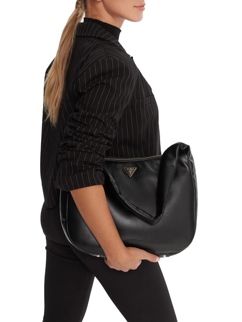 SUNETRA Bolso de hombro NEGRO - Bolsos Mujer