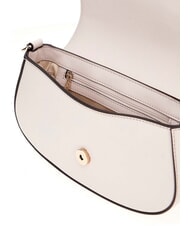 GUESS MIMINA Bolso de hombro con solapa STONE - Bolsos Mujer - 3