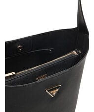 GUESS MERIDIAN 2 Bolso tipo cubo con bolsa NEGRO - Bolsos Mujer - 4