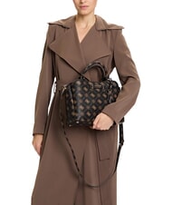 GUESS SILIA Bolso de mano con bandolera logotipo expreso - Bolsos Mujer - 5