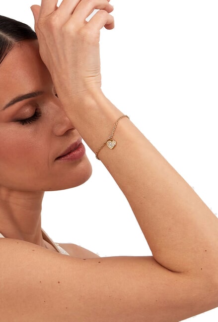 TALISMANI Pulsera de corazón oro - Pulseras