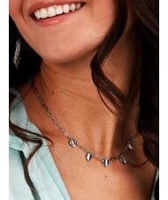 MORELLATO TALISMANI Collar con 5 corazoncitos ACERO - Collares - 4