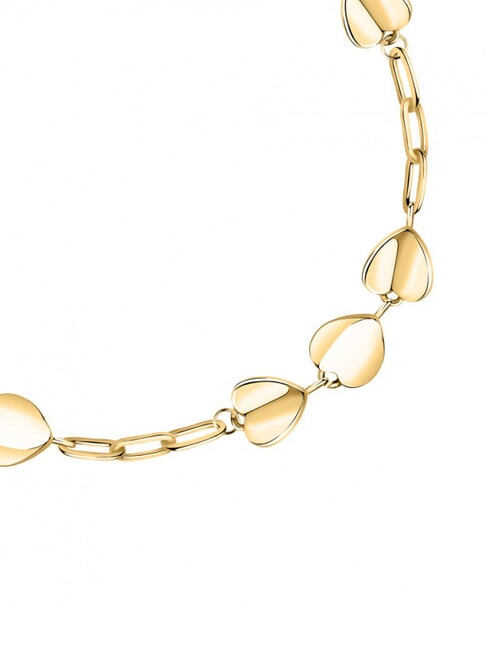 TALISMANI Pulsera con 7 corazoncitos oro - Pulseras