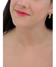 ALVIERO MARTINI PRIMA CLASSE 1CLASSE Pendientes con logo de plata oro - Pendientes - 3