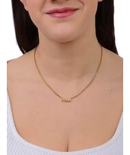 ALVIERO MARTINI PRIMA CLASSE MONTENAPO Collar de plata con logo oro - Collares - 3