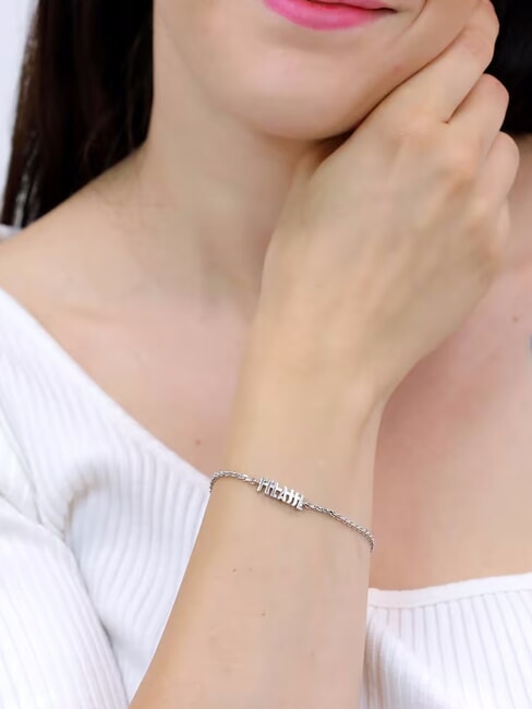 MONTENAPO  Pulsera de plata 925 acero - Pulseras