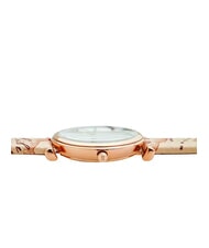ALVIERO MARTINI PRIMA CLASSE SARDEGNA Reloj solo con hora y correa de piel beige geográfico - Relojes - 3