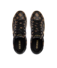 GUESS BRITZ 4G 3 MARR&Oacute;N OSCURO - Zapatos Mujer - 4