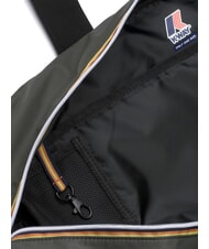 KWAY ARDELU Bolsa de lona grande con correa para el hombro verde negruzco - Bolsas de viaje - 3