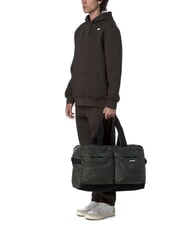 KWAY ARDELU Bolsa de lona grande con correa para el hombro verde negruzco - Bolsas de viaje - 5