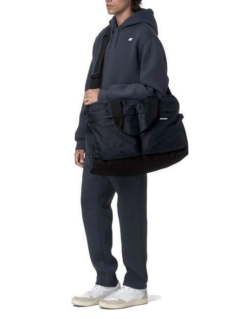 ARDELU Bolsa de lona grande con correa para el hombro profundidad azul - Bolsas de viaje