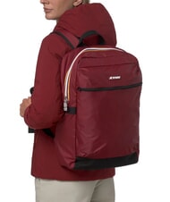 KWAY LAON Mochila de nailon syrah tinto - Mochilas Escuela & Tiempo Libre - 4