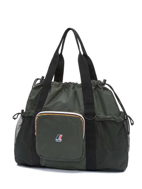 LE VRAI 4.0 JEANETTE Bolso de hombro plegable verde negruzco - Bolsos Mujer