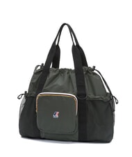 KWAY LE VRAI 4.0 JEANETTE Bolso de hombro plegable verde negruzco - Bolsos Mujer - 2