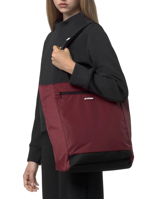 ELLIANT Bolsa de compras con bolsillo syrah tinto - Bolsos Mujer