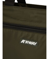 KWAY ELLIANT Bolsa de compras con bolsillo verde negruzco - Bolsos Mujer - 3