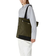 KWAY ELLIANT Bolsa de compras con bolsillo verde negruzco - Bolsos Mujer - 4