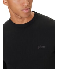 GUESS DANIEL Suéter de cuello redondo jetbla - Suéteres de los hombres - 3