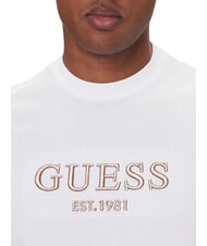 GUESS EMBROIDERY Camiseta de algod&oacute;n purwhite - camiseta - 3