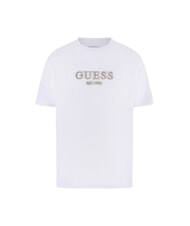 GUESS EMBROIDERY Camiseta de algod&oacute;n purwhite - camiseta - 4