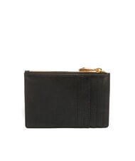 BIASIA EDA Tarjetero plano de piel con cremallera negro - Carteras Mujer - 2